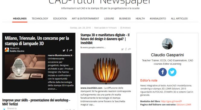 CAD-Tutor Newsletter